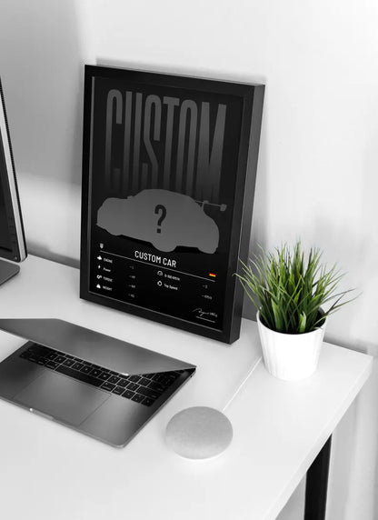 Créer un Tableau de Votre Voiture Personnalisée